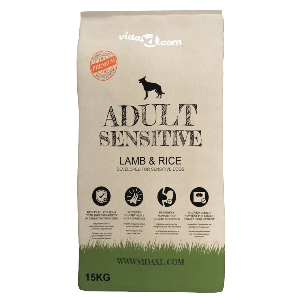 Cibo Secco Cani Premium Adult Sensitive Lamb & Rice 2pz 30kgcod mxl 118010