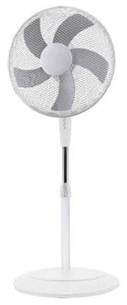 CFG ventilatore a piantana EV073 Bianco 40 5 pale 3 velocità oscillazione silensioso 45 W