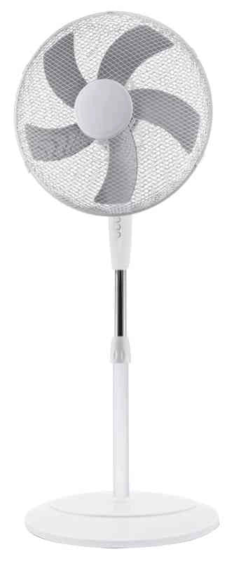 CFG ventilatore a piantana EV073 Bianco 40 5 pale 3 velocità oscillazione silensioso 45 W
