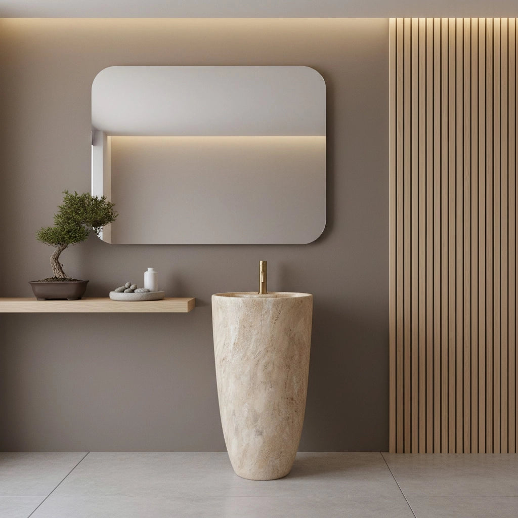 Lavabo Monolitico Anya Savana Matt