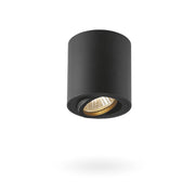 Faretto da soffitto tubo nero orientabile 1xGU10 Videx