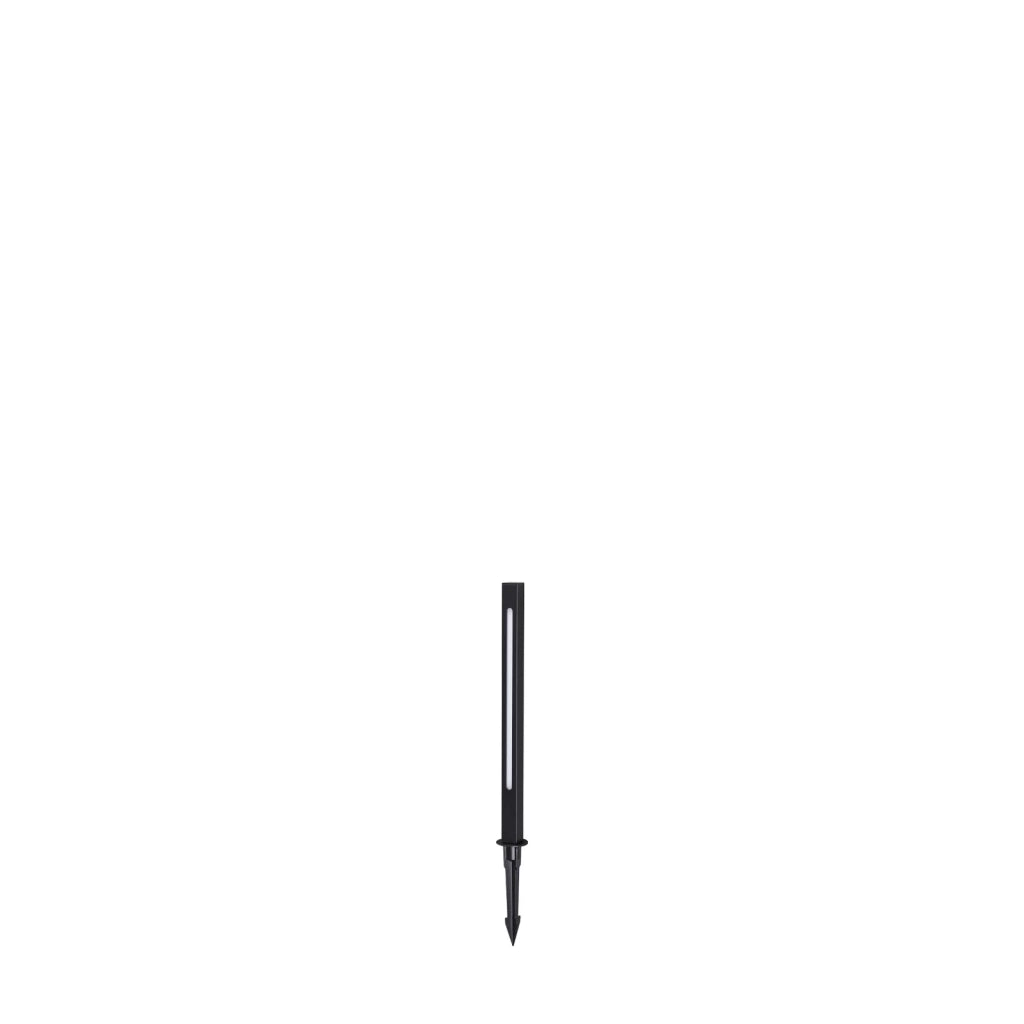 Lampada Da Terra Jedi Luce Naturale 7W IP65 Finitura Nera Ideal Lux