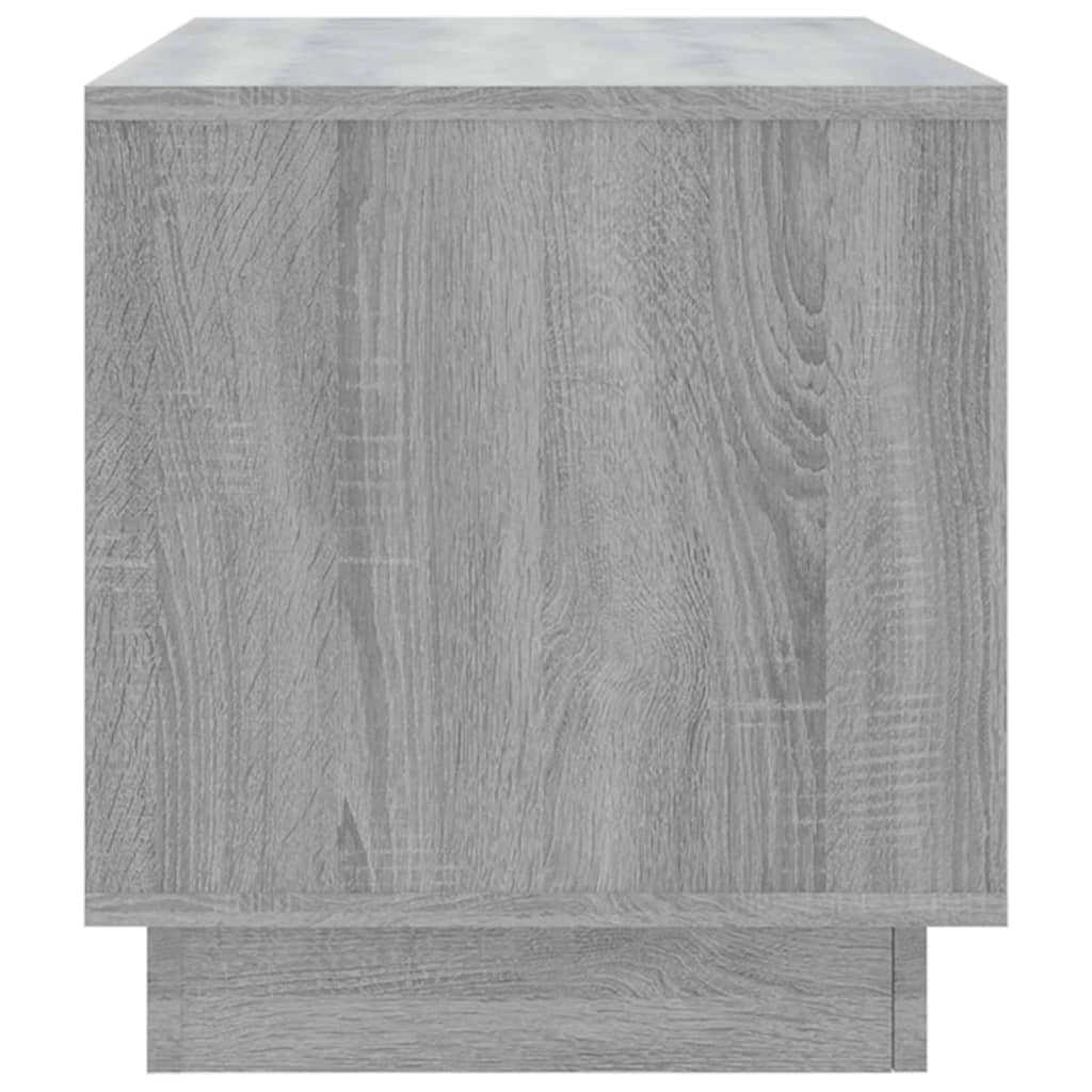 Mobile TV multimediale mensola TV credenza TV sala da pranzo soggiorno camera da letto Sonoma 102 x 41 x 44 cm legno ingegnerizzato grigio 02_0028368