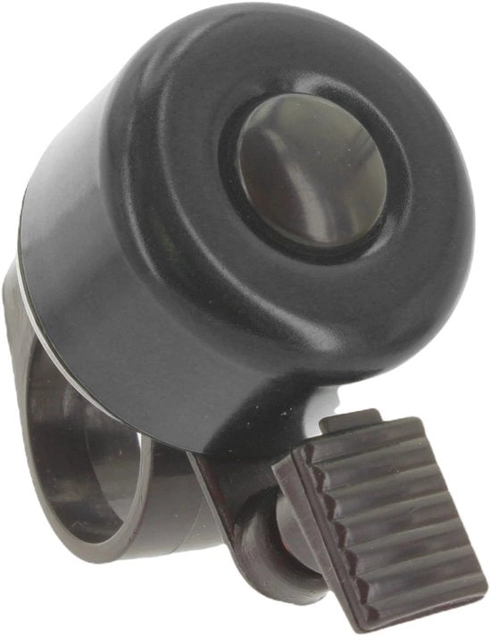 Mini Portabellino in Acciaio Inox - Portabellino Stiloso con Supporto Antiscivolo - Suono di Avvertimento - Dimensioni 3,5 x 5,5 cm - Portabellino per Bicicletta