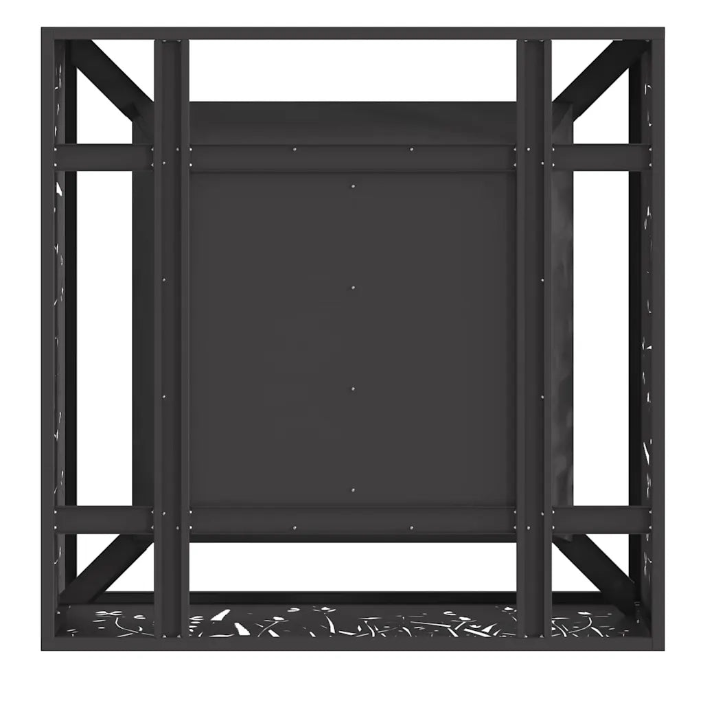 Focolare Nero 80 x 80 x 30 cm Acciaio CFW1399006