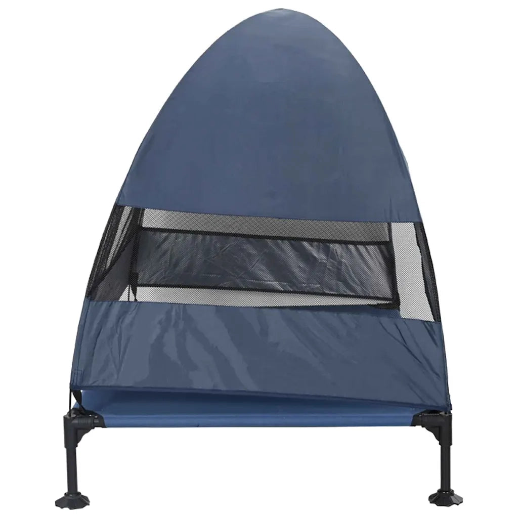 Letto per Cani Elevato Blu navy 127 x 81 x 108 cm 42008223