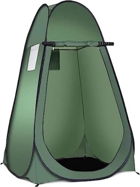 Tenda per docce - Tenda per cambiarsi - Tenda per WC - Tenda per il bagno - Camping - Verde