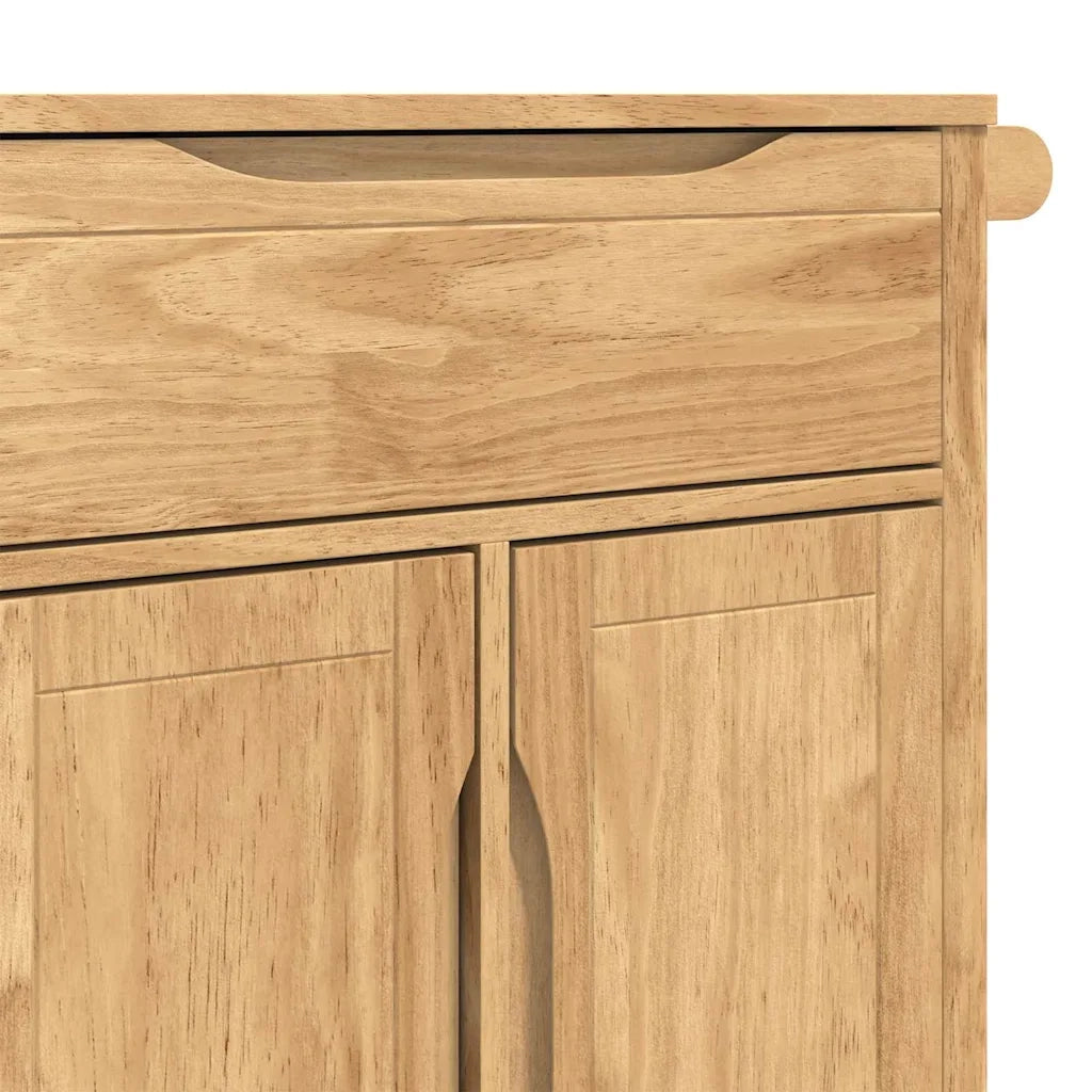 Carrello da Cucina FLORO Marrone cerato 72,5 x 45 x 80 cm
