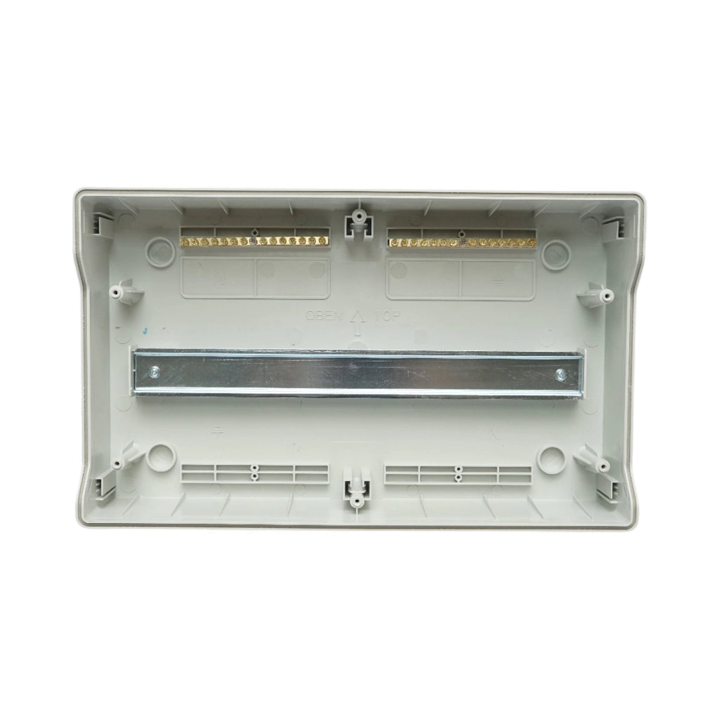Pannello fusibili applicato 1 fila, 18 moduli IP66 Breckner Germany