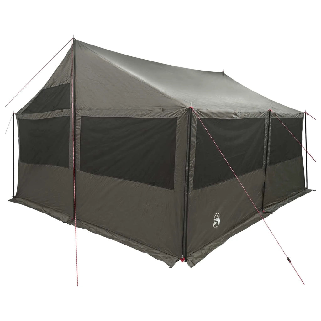 Tenda Familiare con tetto Marrone grigio 450 x 400 x 265 cm 42029014