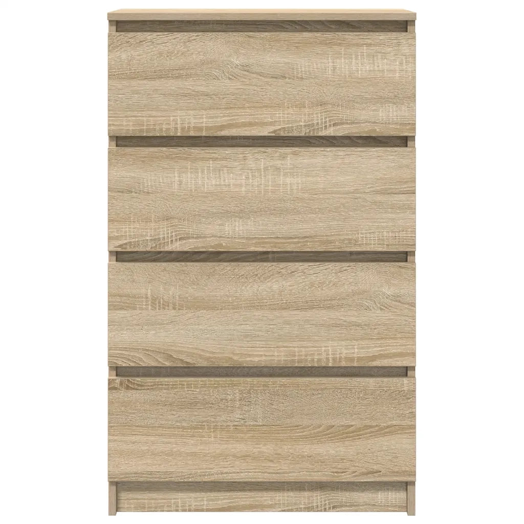 Credenza Rovere Sonoma 60x35x98,5 cm in Legno Multistrato cod mxl 12504