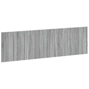 Testiera da Muro ALKMAAR Sonoma grigio Legno ingegnerizzato 896281