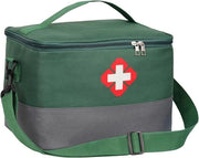 Kit di pronto soccorso portatile con grande capacità per viaggi, casa, ufficio e outdoor - Stile casual
