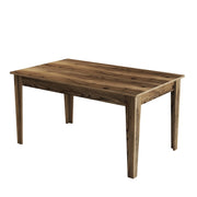 Tavolo da pranzo in legno "Milan500" - 145 x 88 x 75 cm - Marrone
