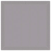 Set da Pranzo per Giardino 5 pcs Grigio chiaro Polipropilene