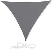 Vela ombreggiante triangolare 6 x 6 x 6 m grigia 13_0002940_4