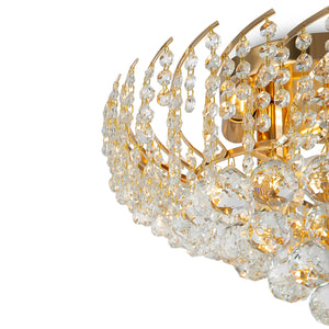 Lampadario Royal Classic in Metallo Karolina Oro