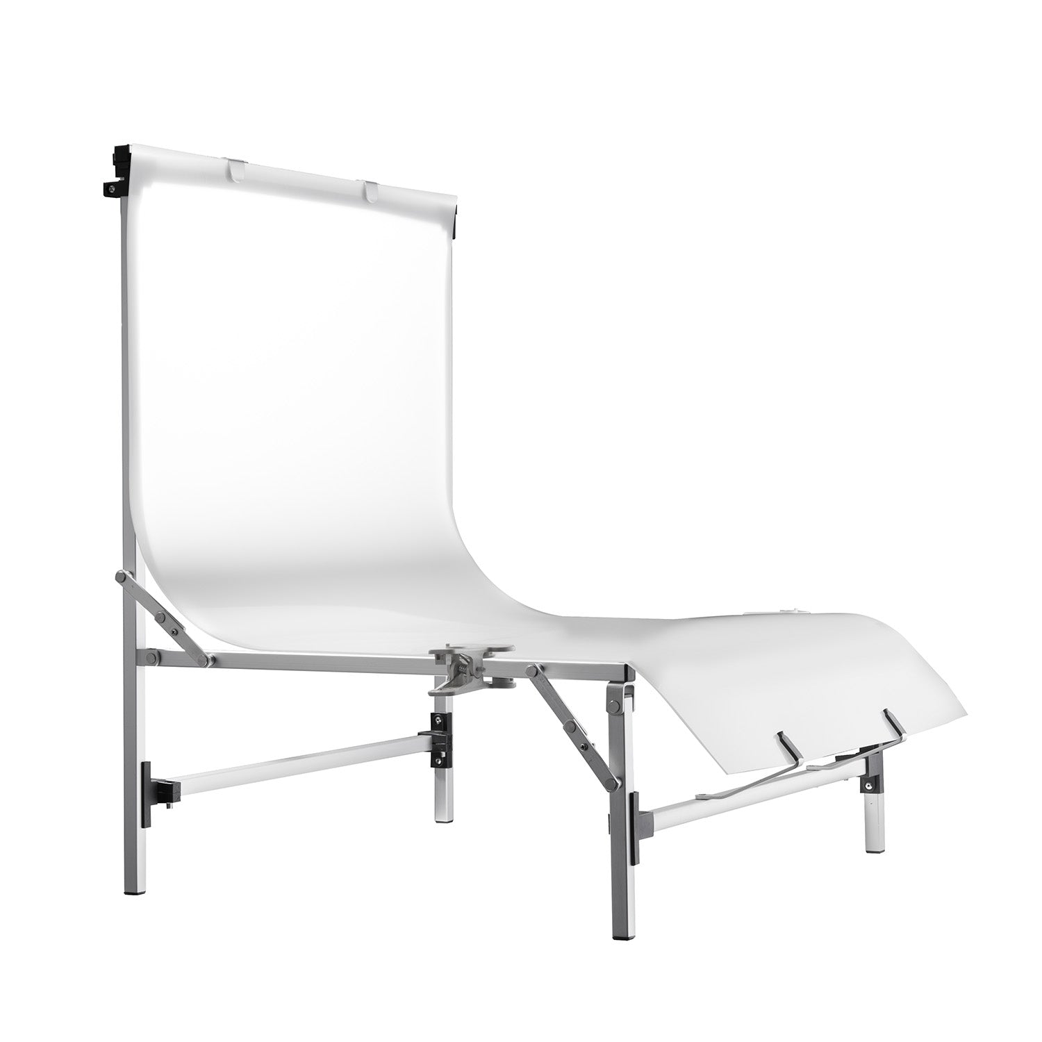 Tavolo fotografico Tavola altezza di ripresa 28 cm, fotografia di prodotti con superficie di diffusione, portata 5 kg, sfondo da studio fotografico