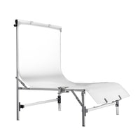 Tavolo fotografico Tavola altezza di ripresa 28 cm, fotografia di prodotti con superficie di diffusione, portata 5 kg, sfondo da studio fotografico