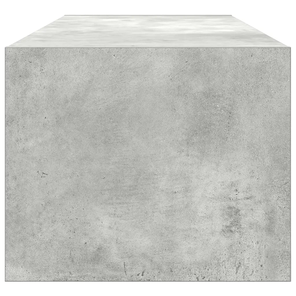 vidaXL Mobile TV Grigio Cemento 100x31x25,5 cm Legno Multistrato