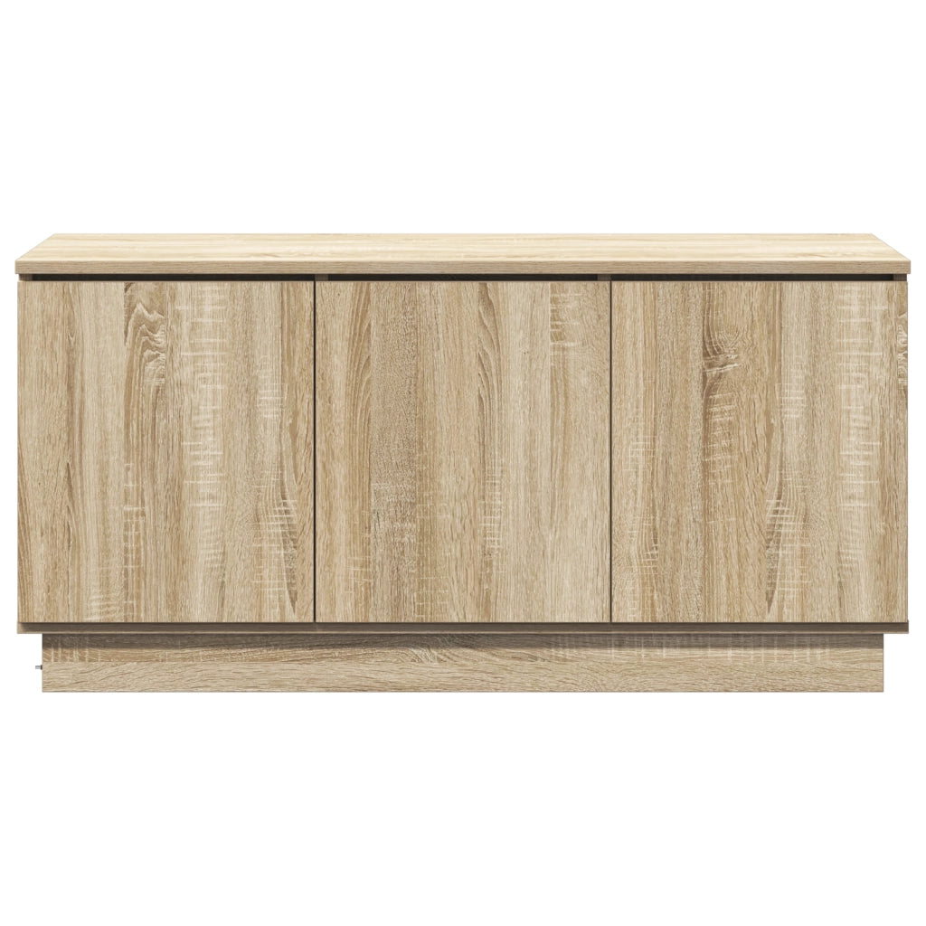 Mobile TV Rovere di Sonoma 100x38x49 cm Legno ingegnerizzato
