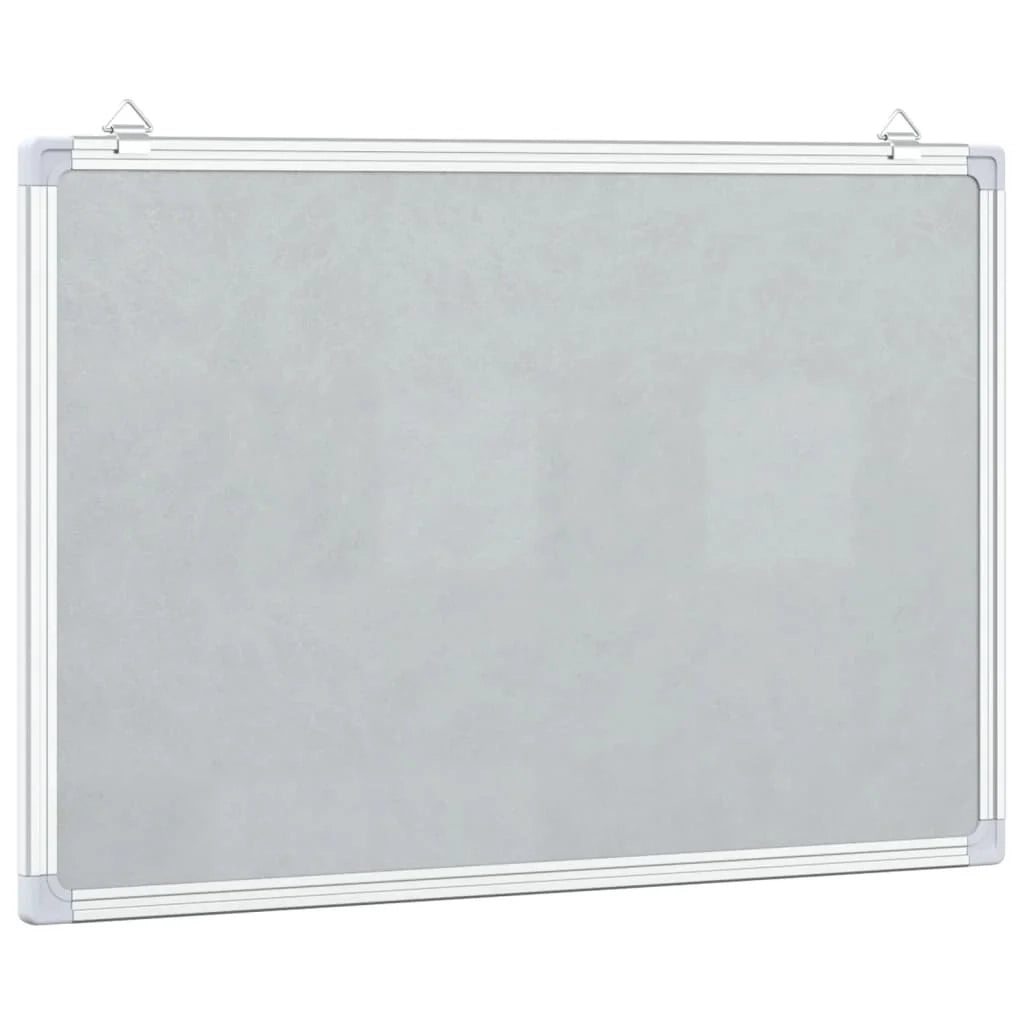 Lavagna magnetica pannello di scrittura per scuola casa ufficio 40 x 30 x 1,7 cm alluminio 02_0045441