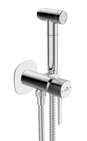 Miscelatore bidet a incasso con doccetta bidet cromata – pratica, elegante e salvaspazio