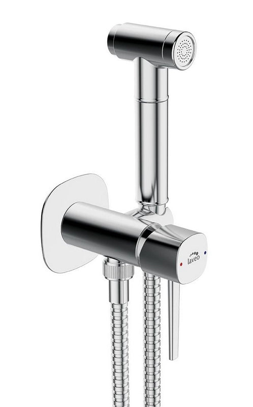 Miscelatore bidet a incasso con doccetta bidet cromata – pratica, elegante e salvaspazio