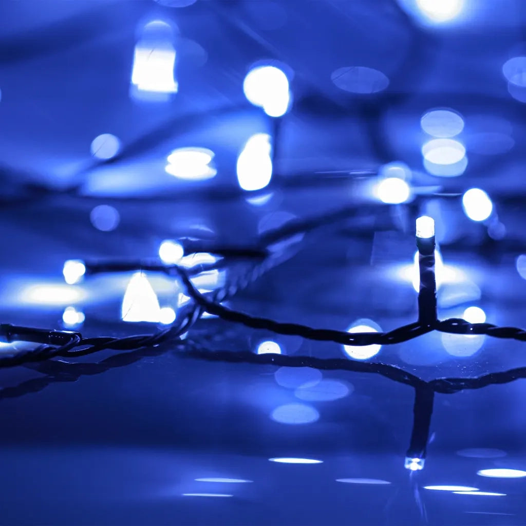 Stringa LED con 1000 Luci LED Blu 100 m PVC 343220