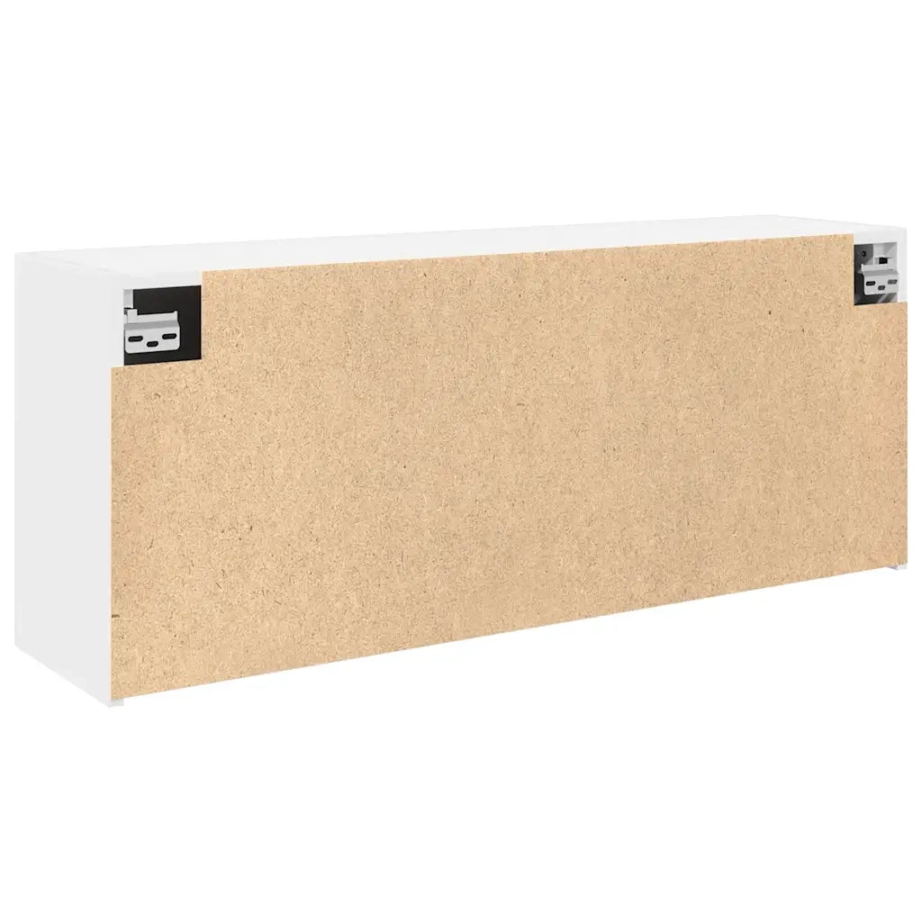 Mobile da Bagno a Parete Bianco 100x25x40 cm in Truciolato 860103