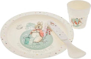 Set di uova di ceramica di Flopsy Bunny - Realizzato in porcellana