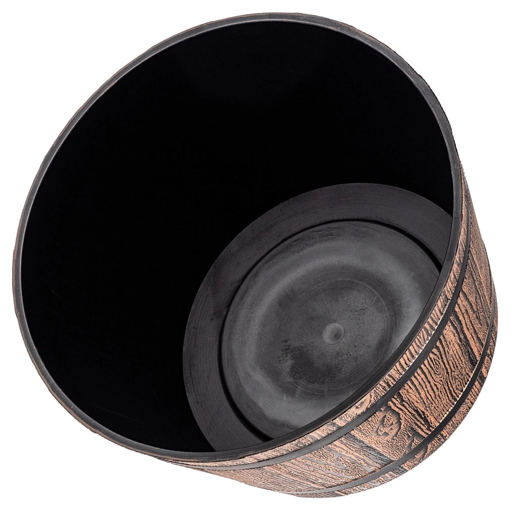 Vaso da fiori KADAX, grande vaso da giardino per fiori, copertura in plastica per vaso da fiori 30 cm