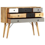 Credenza 110x30x82 cm in Legno Massello di Mango 285822