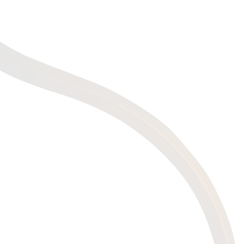 Trade Shop - Applique Da Muro Led 28w Design A Serpente Bianco Tonalità Luce 3in1 2240lm E69-b3c -