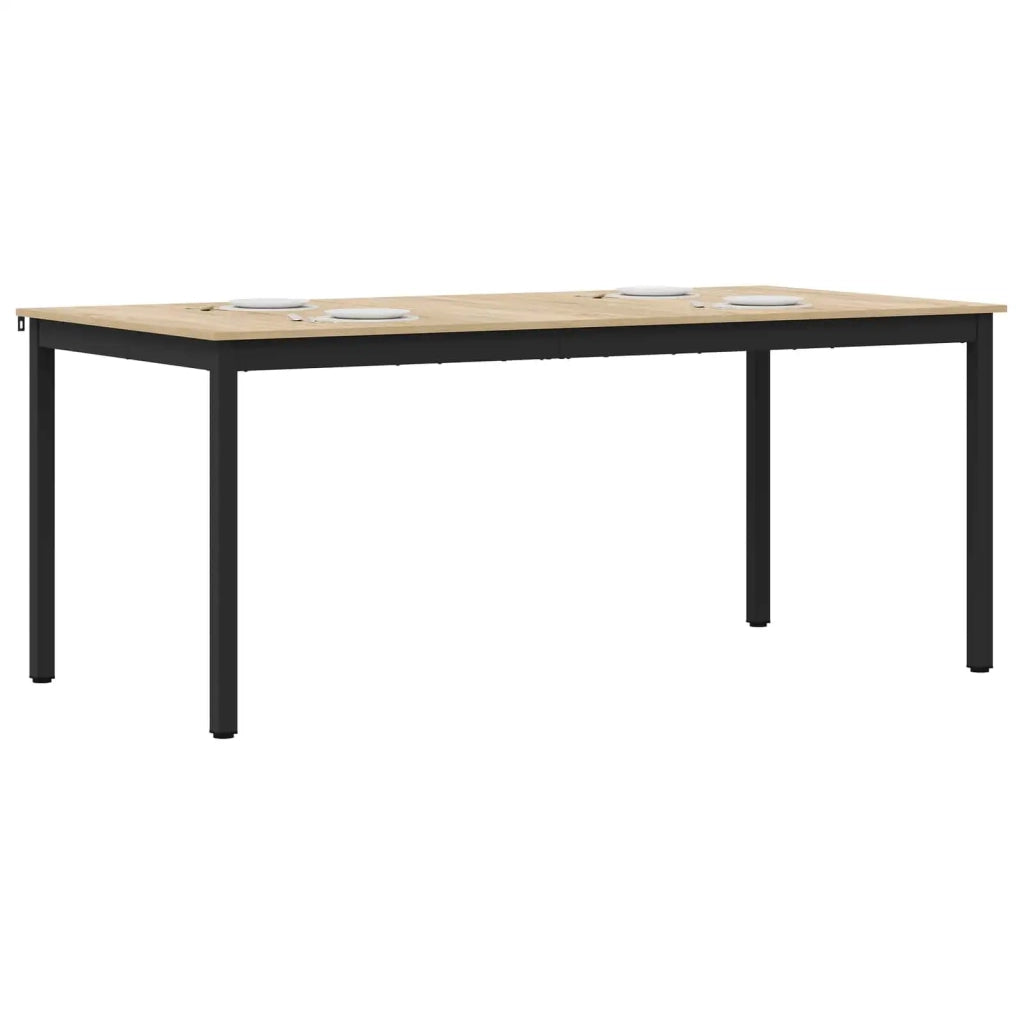 Tavoli da pranzo 2 pcs 180 x 90 x 75 cm Legno multistrato
