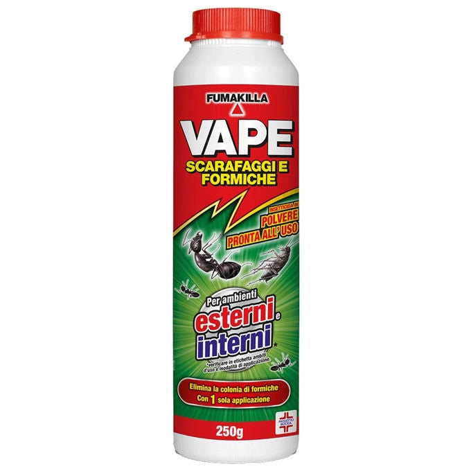 VAPE Insetticida Polvere Scarafaggi e Formiche 250g