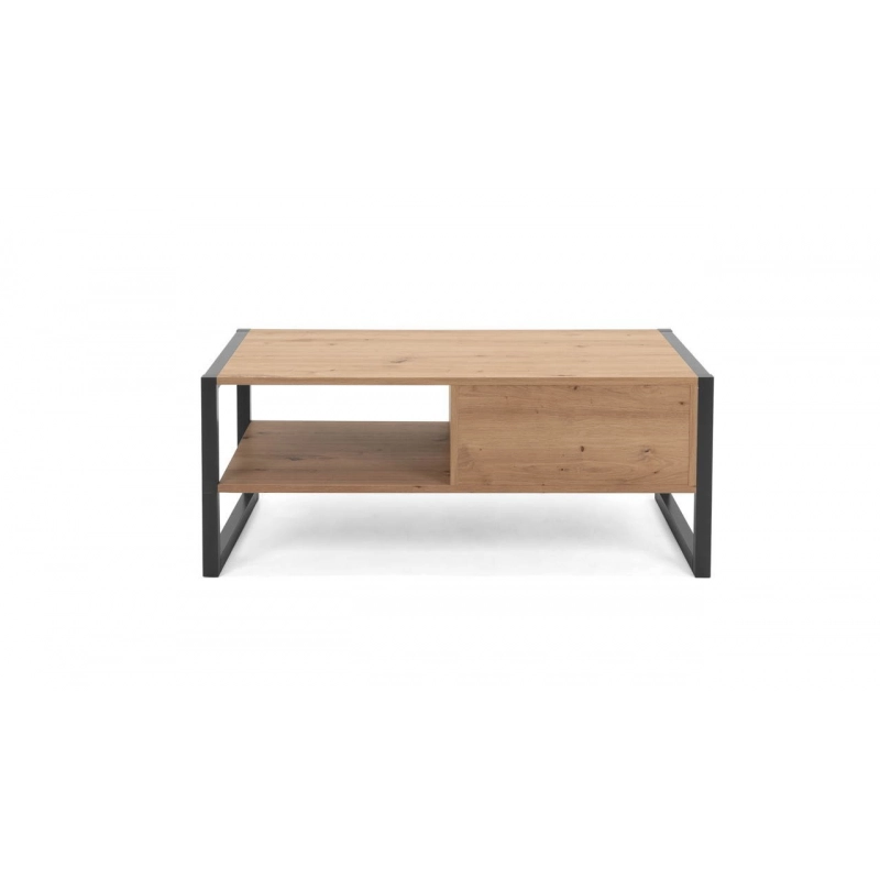 Tavolino da salotto Denver 55 L100xP55XH40 quercia antracite