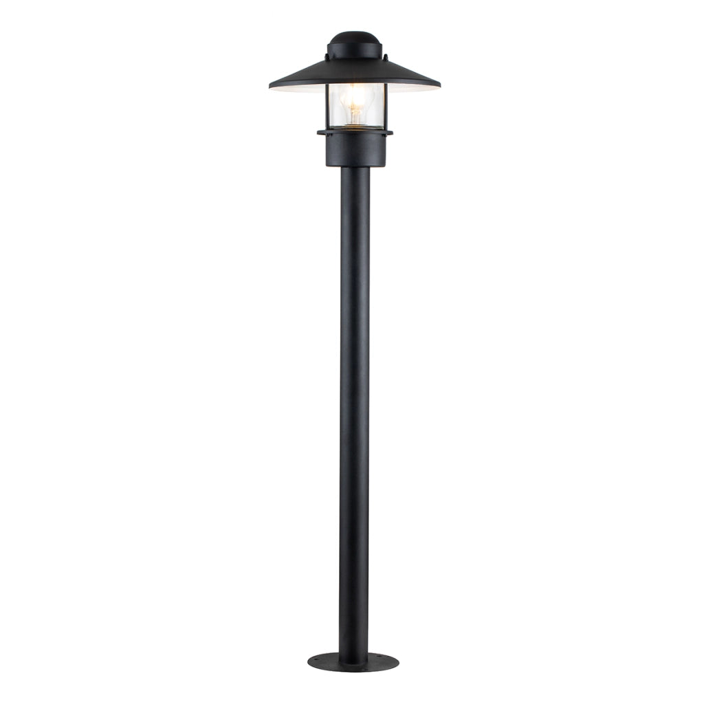 Paletto da esterno nero E27 60W Klampenborg Elstead