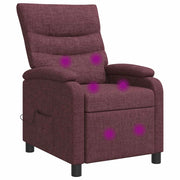 Poltrona Massaggiante Viola Tessuto 42034920