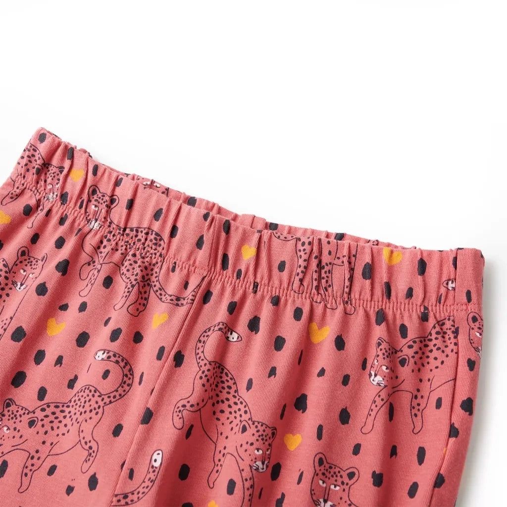 Pigiama da Bambina a Maniche Lunghe Rosa Antico 116 CFW1344217
