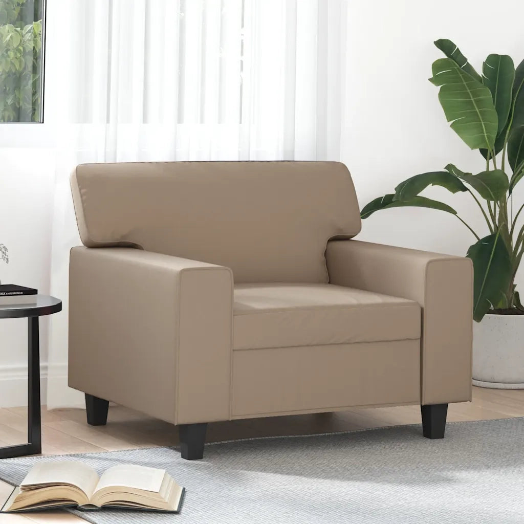 Poltrona-Divano Sedia Cappuccino 60 cm in Similpelle 801120