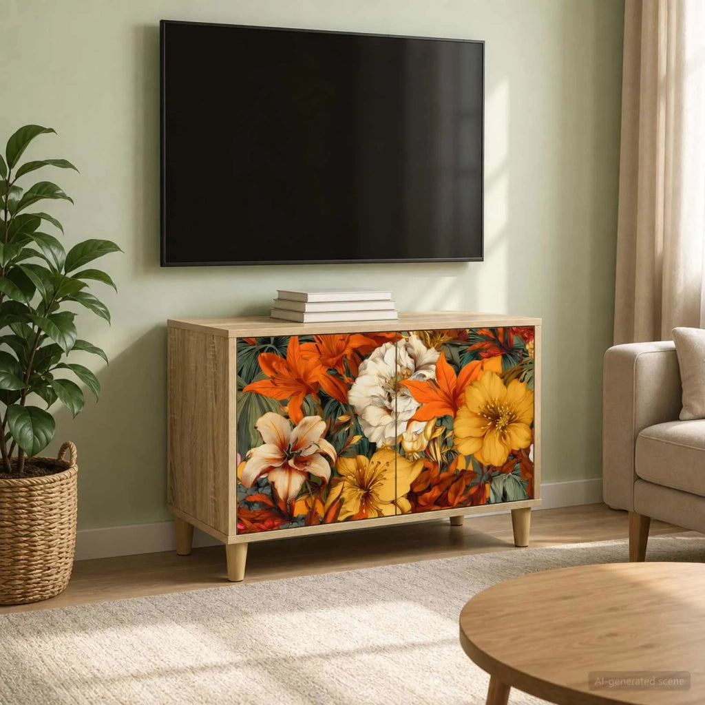 Mobile TV GENNEP 69 x 33 x 50 cm Sonoma Legno ingegnerizzato 8006995