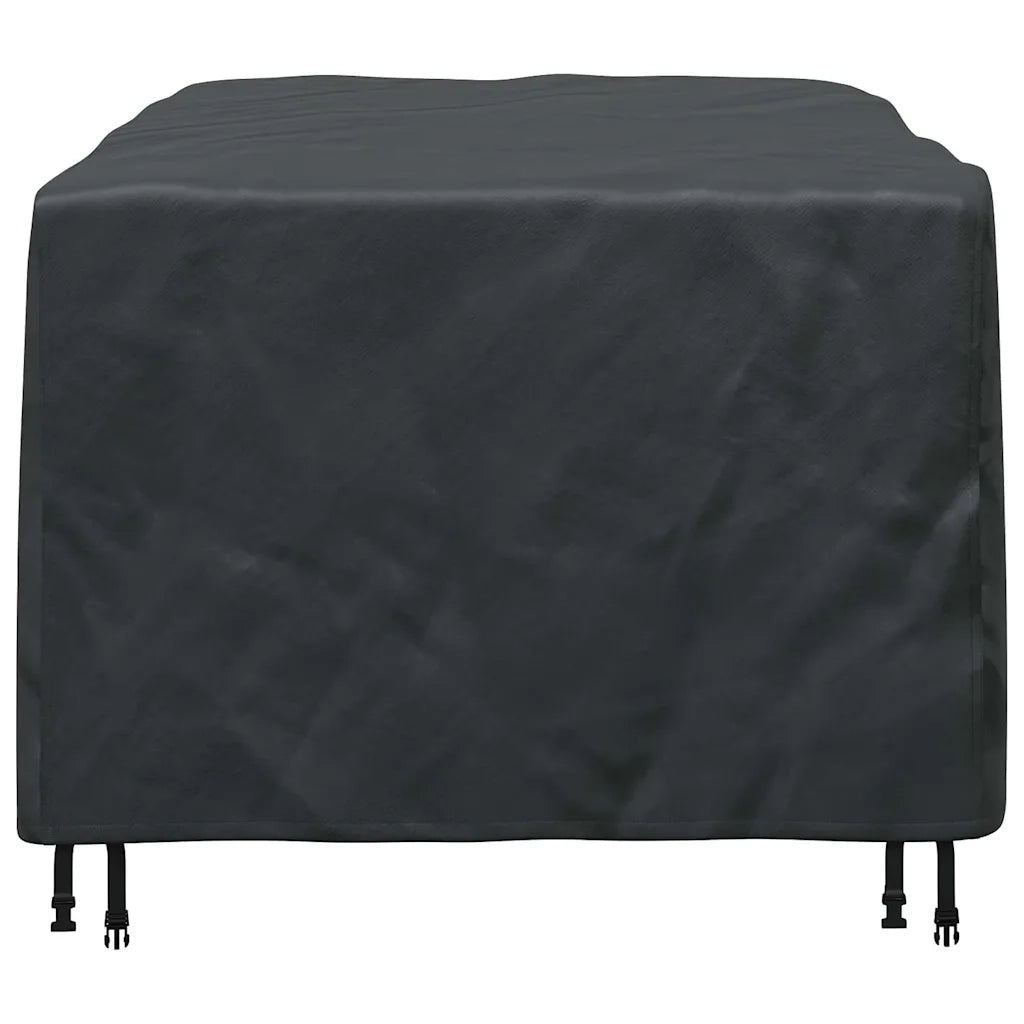 vidaXL Copertura per mobili da esterno Nero 172 x 113 x 73 cm 600D