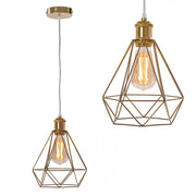 Lampada Pensile Diamante Light Gold 392197