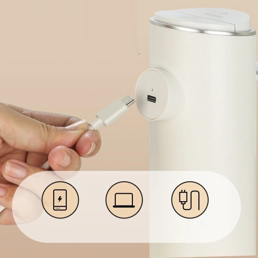 Dispenser erogatore d' acqua rubinetto elettrico per boccioni ricaricabile usb