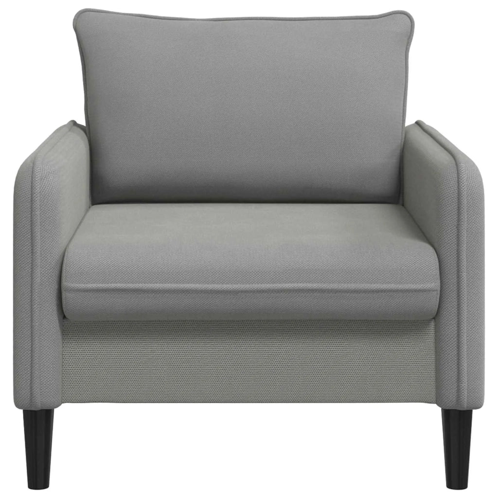 Poltrona XL Grigio Scuro Velluto 42043547
