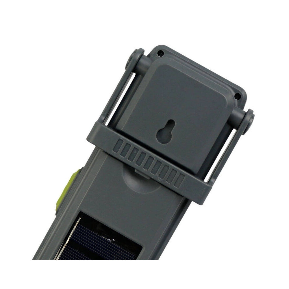 Trade Shop - Torcia Lampada Di Emergenza Con Pannello Solare 45led Luce Bianca Ricaricabile -