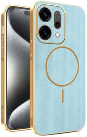 Telaioprotettivo per smartphone Reno 14 5G - Magnetico - Resistente allo shock - Sottile - Matt - Materiale duraturo e idrorepellente - Copritelefono