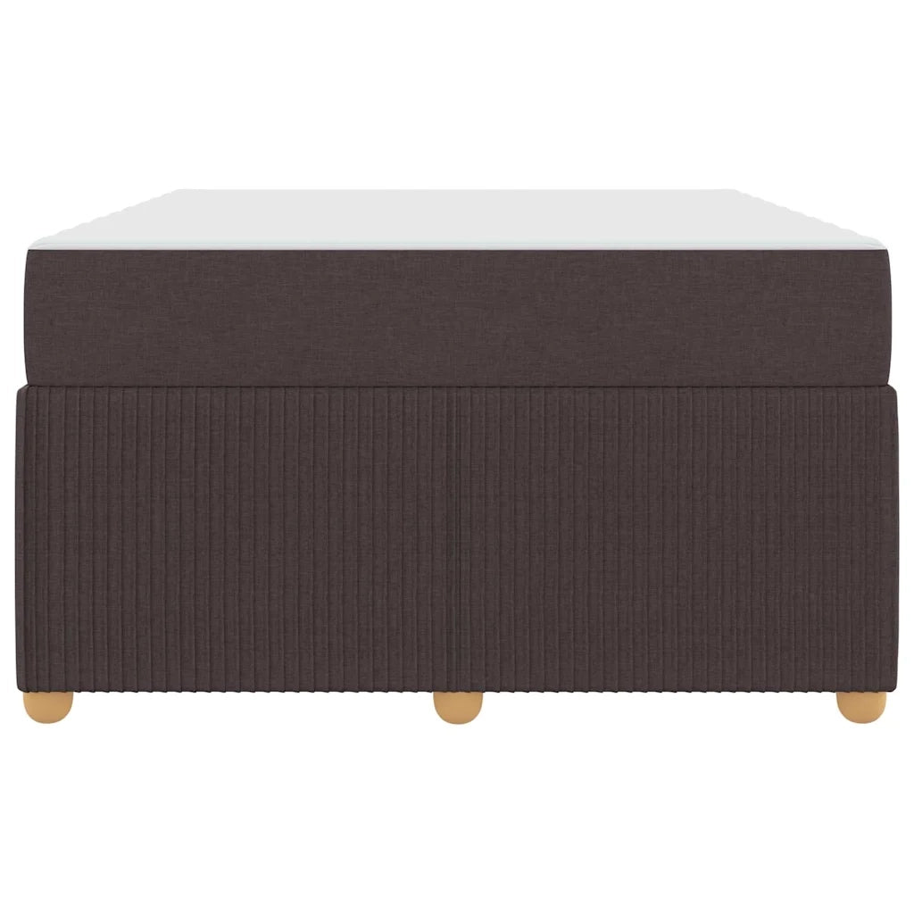 Struttura del letto Marrone Scuro 120 x 200 cm Tessuto
