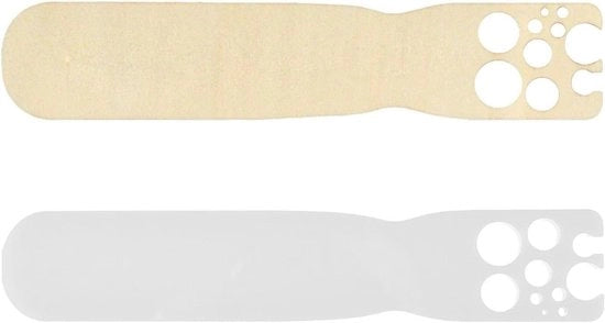 Set di 2 foglie per piante - Acril e legno - Strumento per rimuovere foglie - Multifunzionale - Cucina - Per il mantenimento delle piante
